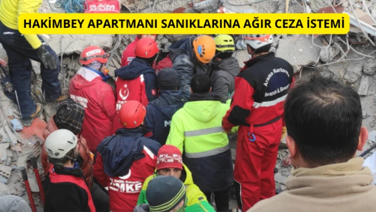 Hakimbey Apartmanı sanıklarına ağır ceza istemi