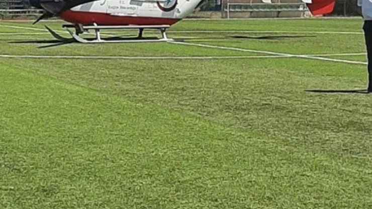 Hava Ambulansı bir günde iki hastayı hastaneye yetiştirdi