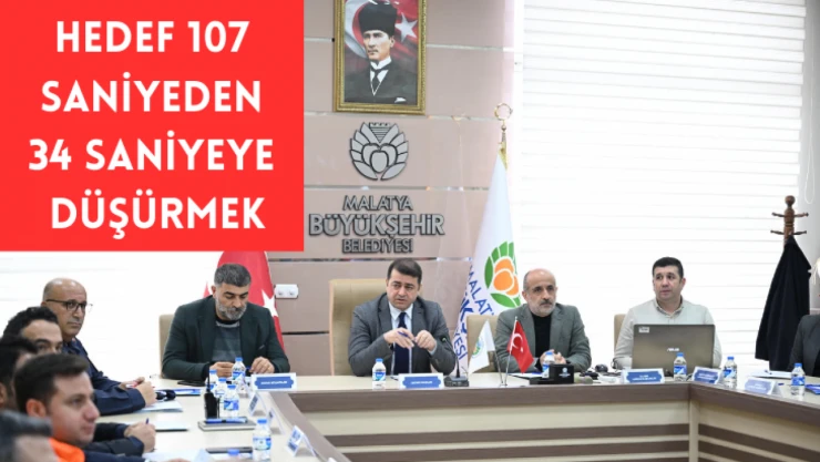 Hedef 107 saniyeden 34 saniyeye düşürmek