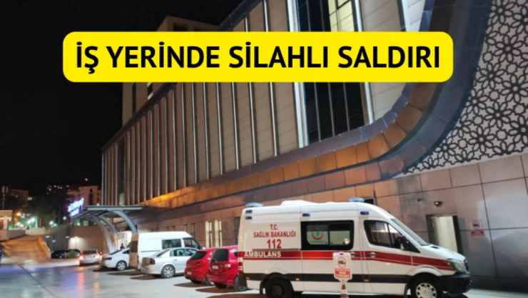 İş yerinde silahlı saldırı
