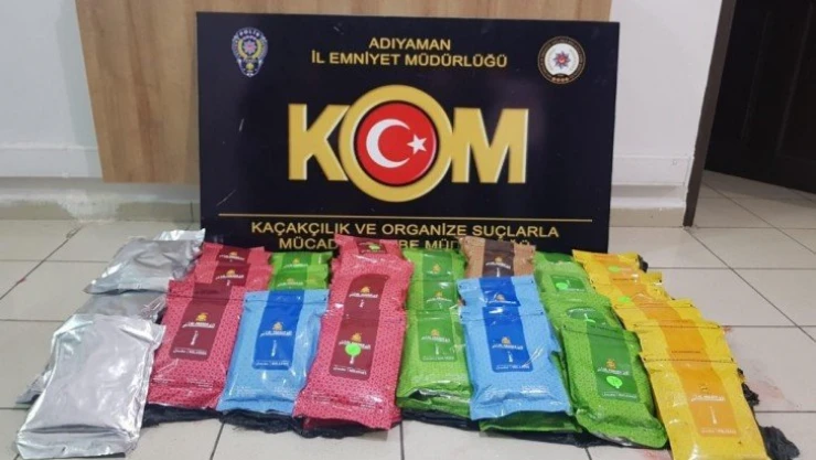 İş yerinden kaçak nargile tütünü ele geçirildi