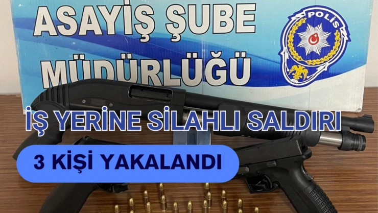 İş yerine silahlı saldırı