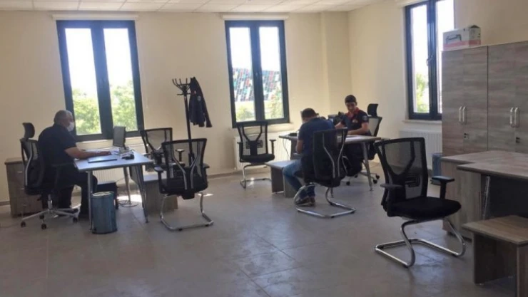 İtfaiye Dairesi'nin bazı birimler yeni merkeze taşındı