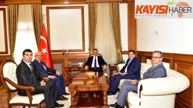 İZDES  Heyetinden Vali Aydın Baruş'a  ziyaret