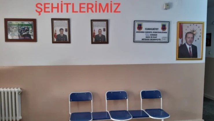 Jandarmadan şehitlere özel hassasiyet
