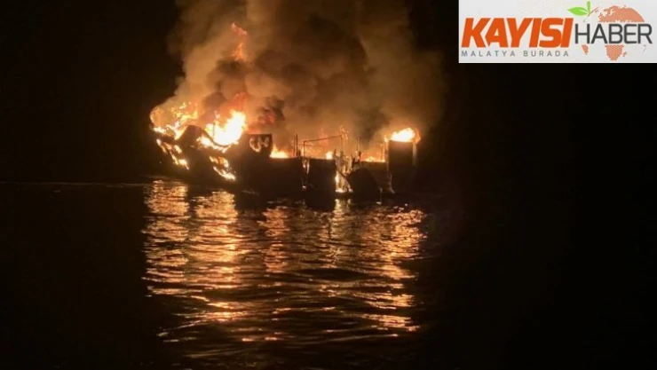 Kaliforniya'daki tekne kazasında 25 kişinin cesedi bulundu