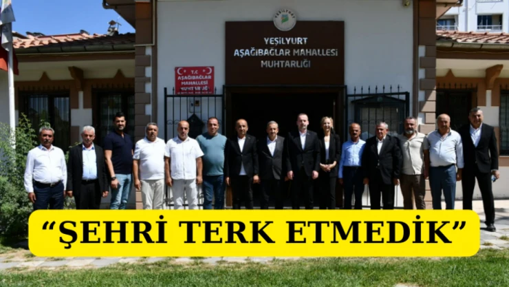 Karademir: Şehri terk etmedik