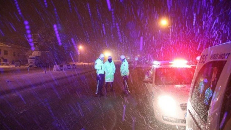 Polisten sürücülere sürpriz