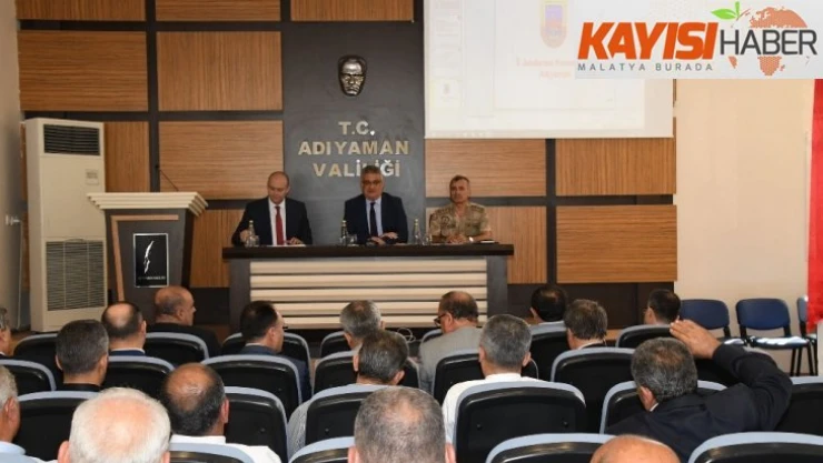 Köy muhtarlarıyla kırsal kesimin sorunları masaya yatırıldı