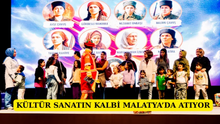 Kültür Sanatın Kalbi Malatya'da Atıyor