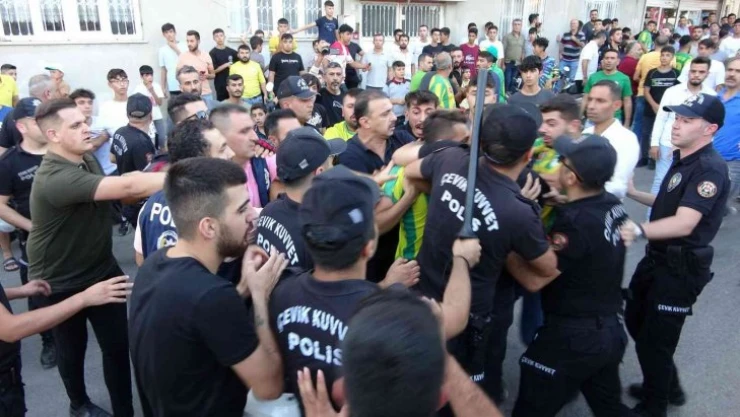 Maç sonrası ortalık karıştı