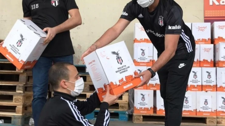 Malatya Beşiktaşlılar Derneği'nden anlamlı davranış