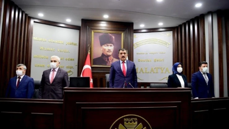 Malatya Büyükşehir Meclisi, 2021'in ilk toplantısını yaptı