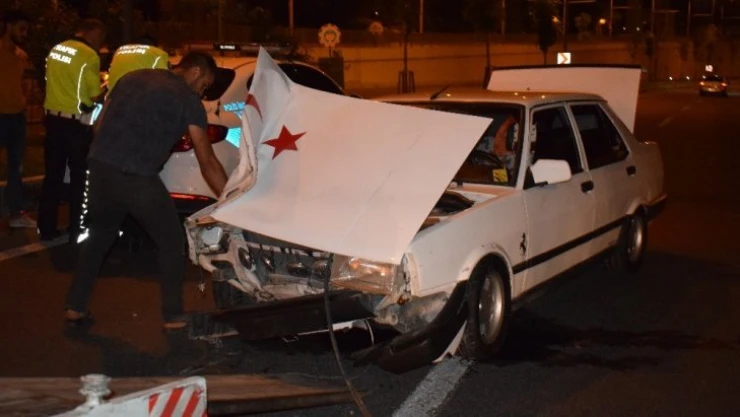 Malatya'da alt geçitte kaza