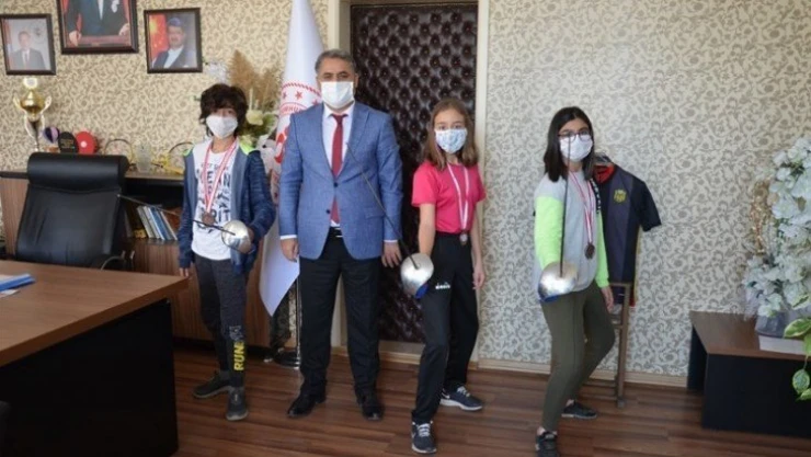 Malatya'da ilk kez Eskrim'de başarı