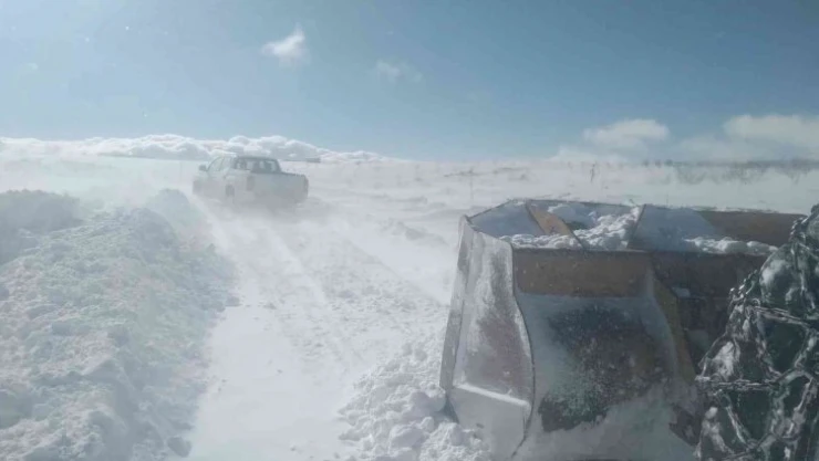 Karla mücadele devam ediyor