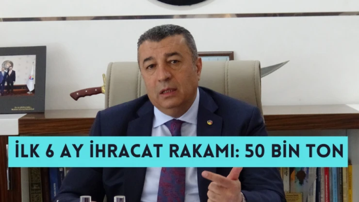 Malatya'da kuru kayısı ihracatı ilk 6 ayda 50 bin tona ulaştı