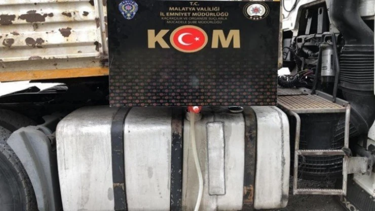 Malatya'da polisten kaçakçılık operasyonu