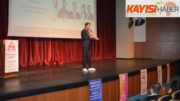 Malatya'da Psikoloji ve Gelişim Zirvesi düzenlendi