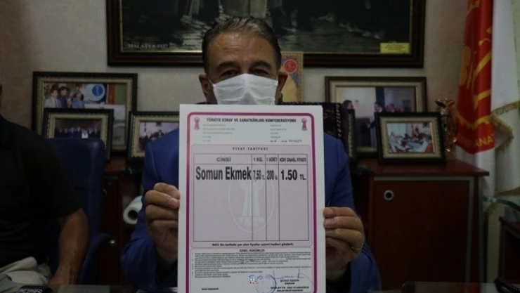 Malatya'da somun ekmeğine zam