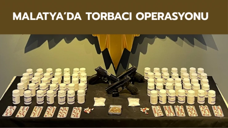 Malatya'da torbacı operasyonu: 15 kişi tutuklandı