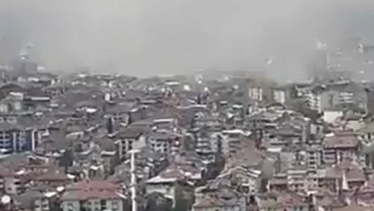 Malatya'daki 5.6 deprem şehri toz bulutuna çevirdi