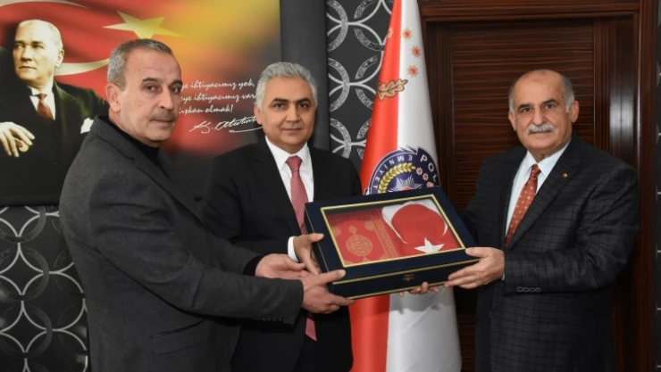 TSO yönetiminden, Emniyet Müdürü Urhal'a taziye ziyareti