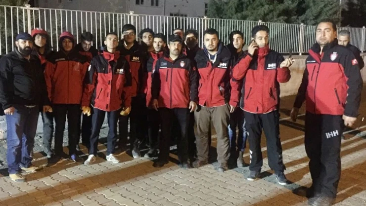 Malatya İHH deprem bölgesinde