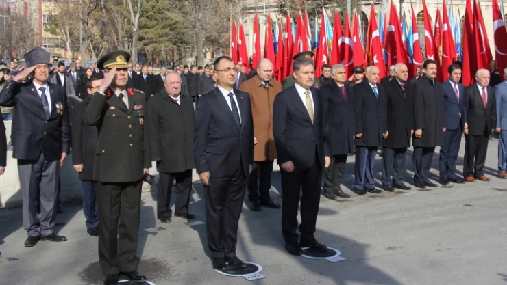 Atatürk'ün Malatya'ya gelişinin 86. yıldönümü kutlandı