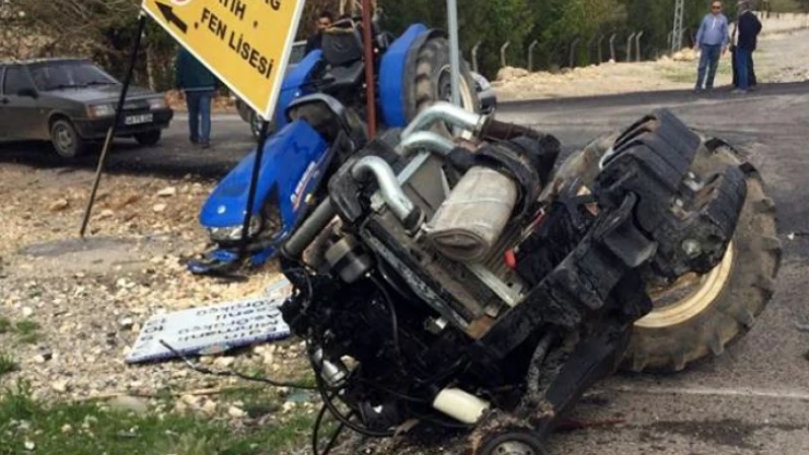 Akçadağ'da feci kaza: 1 ölü, 4 yaralı