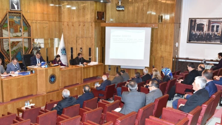 Battalgazi belediye meclisi yılın son toplantısını yaptı