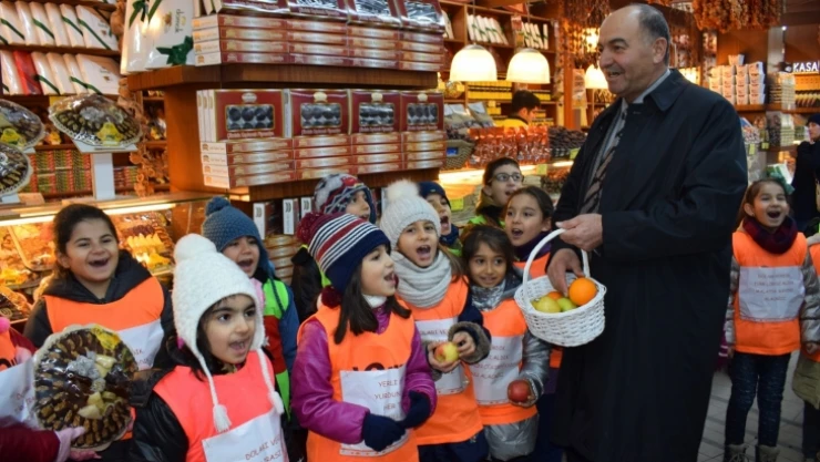 Minik öğrencilerden anlamlı davranış