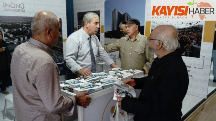 Malatya Tanıtım Günleri'nde İnönü üniversitesi de tanıtıldı.