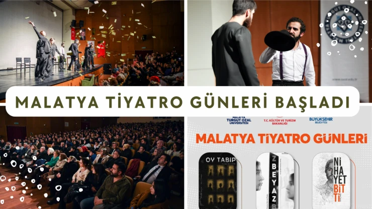 Malatya tiyatro günleri başladı