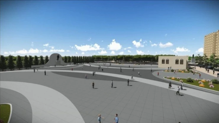 Malatya'ya yeni meydan ve tören alanı kazandırılıyor