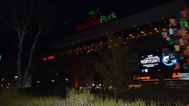Malatyapark ışıklarını kapattı