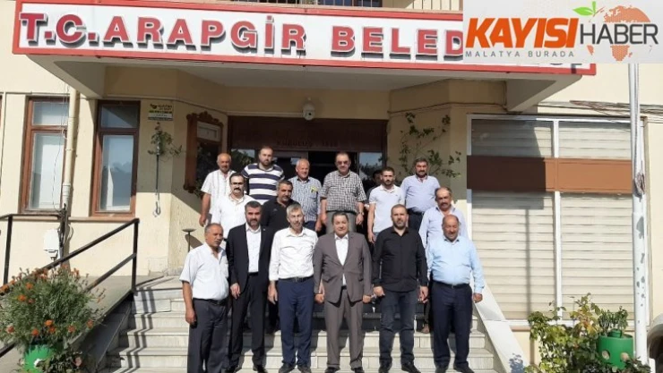 MHP'li Fendoğlu ve İl Başkanı Avşar Arapgir ilçesinde