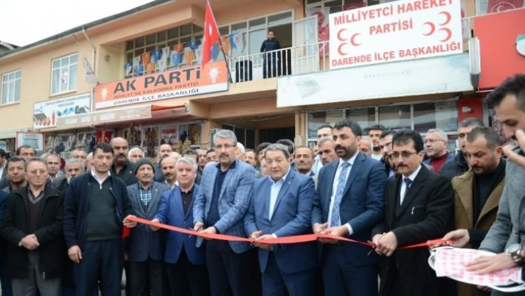 Milletvekili Fendoğlu, Darende'de ilçe binasının açılışına katıldı