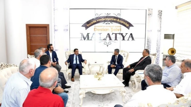 Gürkan'a sorunları anlattılar