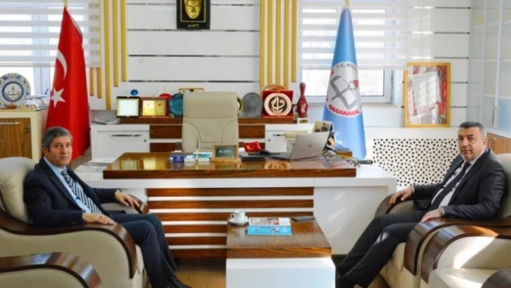 MTB Başkanı Özcan'dan Müdür Tatlı'ya ziyaret