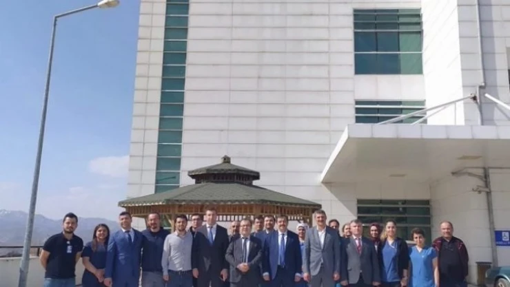 Müdür Bentli hastaneleri denetledi