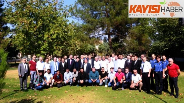 Müdür Ergüder, basın mensuplarıyla bir araya geldi