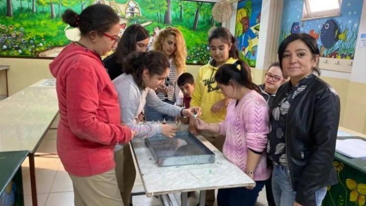 Ortaokul öğrencileri ve down sendromlular 'Suyun Gücü' projesinde buluştu