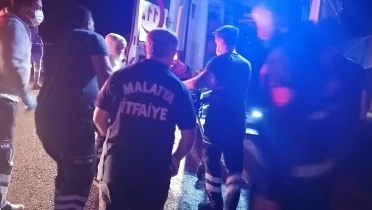 Otomobil ile cip çarpıştı