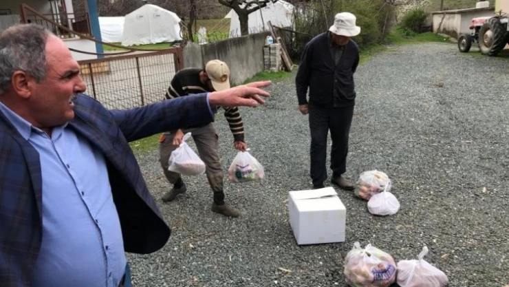 Pütürge ilçesinde gıda yardımı yapıldı