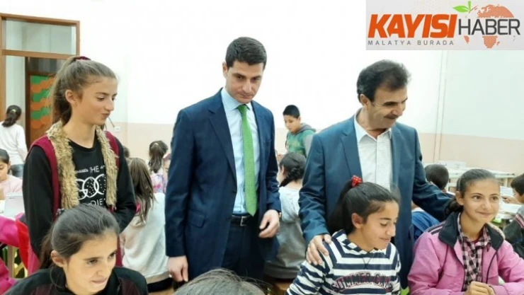 Pütürge Kaymakam Recep Aydın, okul denetledi