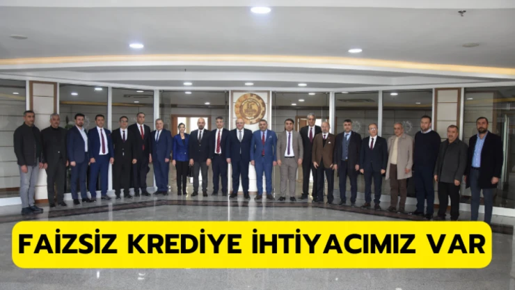 Sadıkoğlu: Faizsiz krediye ihtiyacımız var