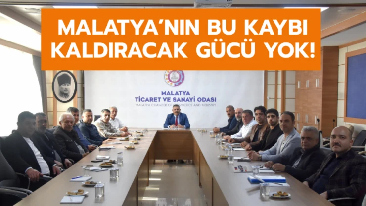 Sadıkoğlu: Malatya'nın bu kaybı kaldıracak gücü yok!