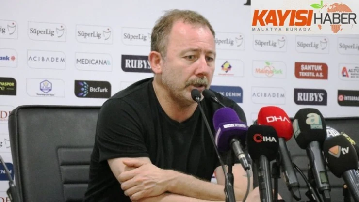 Sergen Yalçın: 'İlk 45 dakikanın şokundayız'