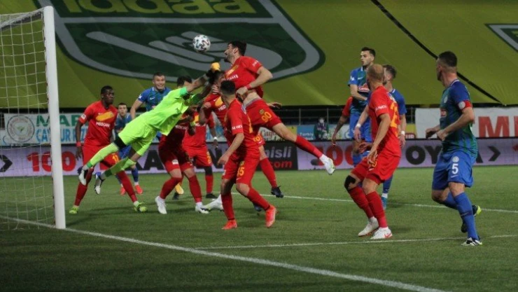 Çaykur Rizespor: 0 - Yeni Malatyaspor: 4